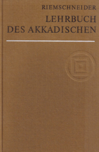 Riemschneider - Lehrbuch des Akkadischen (akkd nyelvknyv)