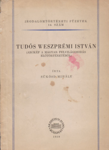 S�k�sd Mih�ly - Tud�s Weszpr�mi Istv�n