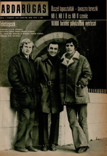 Hoffer Jzsef  (szerk) - Labdargs 1973. ( XIX. vfolyam 1-12. sz. teljes )