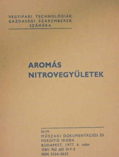 Dr. Bukosza Istv�nn� - Arom�s nitrovegy�letek