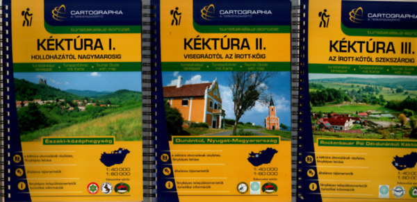 Kovcs Attila Gyula (fel. szerk.), Horvth Jnos (fel. szerk.) - Kktra I-III. - Hollhztl Nagymarosig - Visegrdtl az rott-kig - Az rott-ktl Szekszrdig