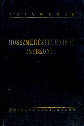 Berndt-Kienzle - Hosszmrstechnikai zsebknyv