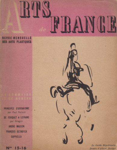 Arts de France - Revue mensuelle des Arts Plastiques