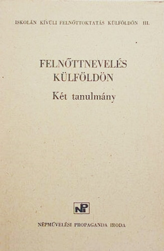 Felnttnevels klfldn