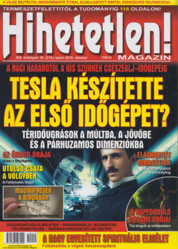 Hihetetlen! Magazin 2019. október