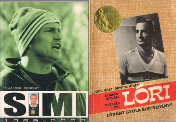 Somos Istvn-Peterdi Pl, T. Hmori Ferenc, Nagy Bla - 3 db Labdargs knyv: Lri - Lrnt Gyula letregnye +Simi 1965-2002 + Fradistk  fnykpalbuma 2 Potya