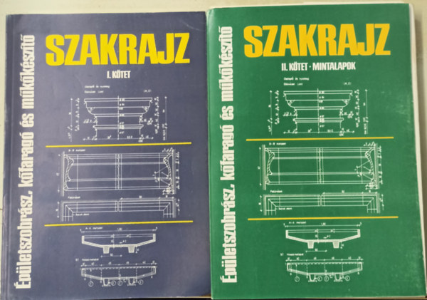 Somorjai Antal - �p�letszobr�sz, k�farag� �s m�k�k�sz�t� szakrajz I-II.