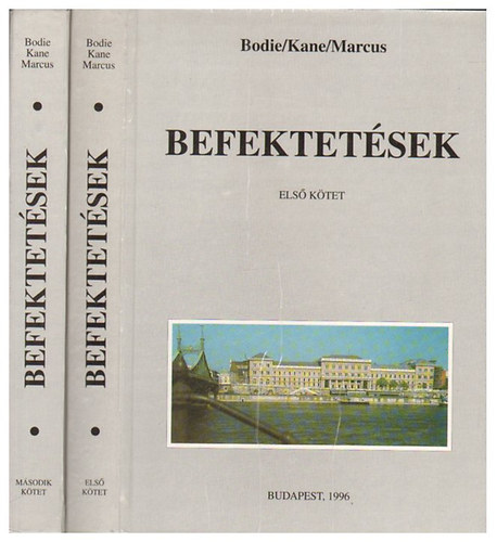 Bodie, Kane, Marcus - Befektetsek I-II.