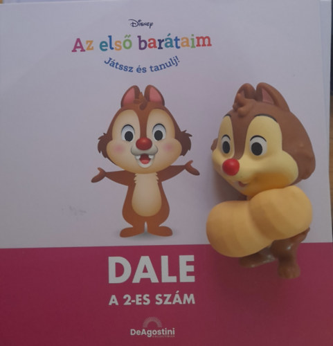 jacek Marczenko rkos Eszter (szerk.) - Disney - Az els bartaim, Jtssz s tanulj! 21. Dale - A 2-es szm - Ajndkfigurval!