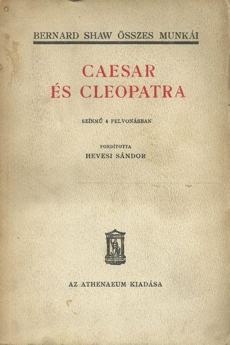 Bernard Shaw - Caesar s Cleopatra