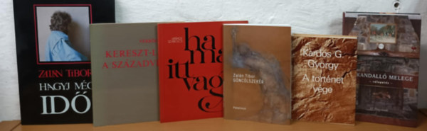 Zalán Tibor, Verbőczy Antal, Várady Szabolcs, Kardos G. György - Magyar kortárs könyvcsomag