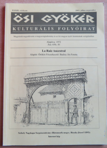 si gykr XXXIII. vfolyam  2005. jlius - szeptember