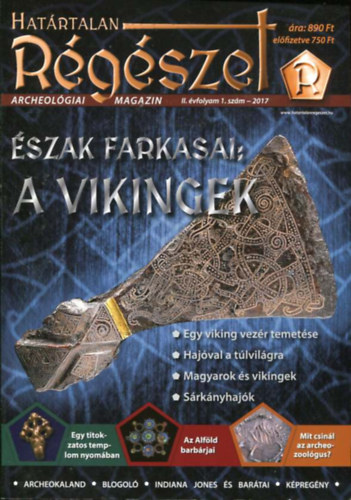 Szil�gyi Kata (szerk.) - Hat�rtalan r�g�szet II. �vfolyam 1. sz�m 2017