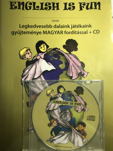 Ismeretlen Szerz - English is fun Workbook V. - Legkedvesebb dalaink jtkaink gyjtemnye MAGYAR fordtssal + CD