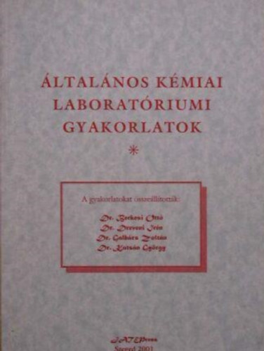 Dr. Berkesi Ott - ltalnos kmiai laboratriumi gyakorlatok
