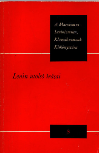 Lenin - Lenin utols rsai
