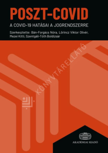 Szentgáli-Tóth Boldizsár - Poszt-Covid