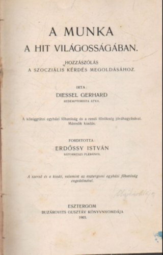 A munka  a hit vilgossgban
