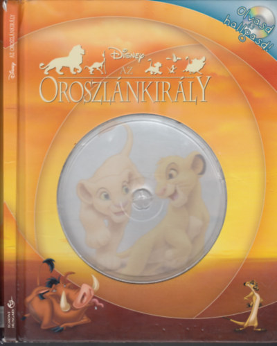 Pnya Judit (szerk.) - Disney Az Oroszlnkirly (Olvasd s hallgasd) - CD NLKL!