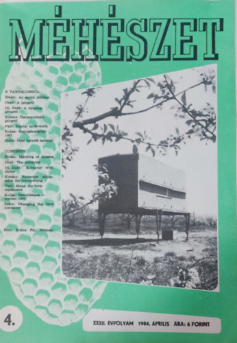 Nikovitz Antal (szerk.) - M�h�szet XXXII. �vfolyam 4. sz�m 1984 �prilis