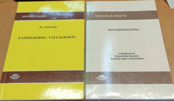 Buz�s Gizella-Kov�cs Katalin-Fabula L�szl�, dr. T�th Judit - Gazd�lkod�s - V�llalkoz�s + H�ztart�skult�ra (2 k�tet)