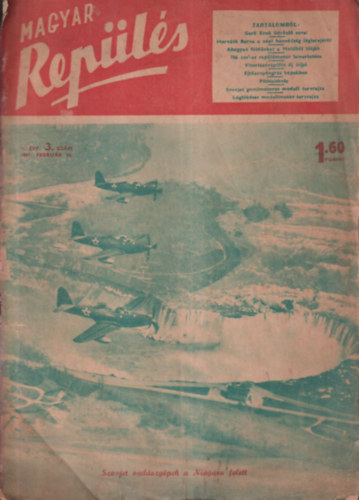 Magyar rep�l�s 1949. febru�r 10. (II. �vfolyam, 3. sz�m)