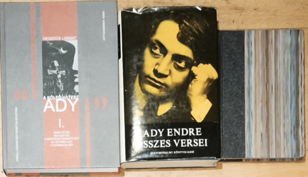 Vez�r Erzs�bet, Ady Endre, Heged�s Lor�nt - 3db Ady Endr�vel kapcsolatos m� - Vez�r Erzs�bet-Ady Endre-Alkot�sai �s vallom�sai t�kr�ben, Ady Endre �sszes versei, Heged�s Lor�nt-A k�lt�-v�tesz Ady I.