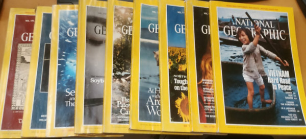 National Geographic Society - 9 db National Geographic (Lapsz�mok a term�klapon)