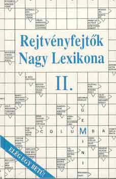 Dr. Garami Lszl - Rejtvnyfejtk nagy lexikona II.