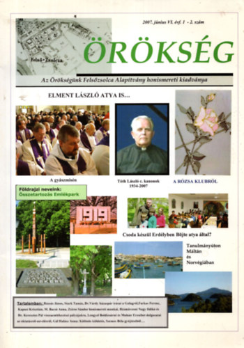 Zsros Sndor (Szerk.) - rksg 2007. jnius VI. vf. 1-2. szm