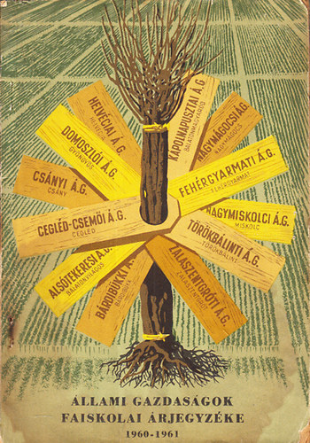 �llami gazdas�gok faiskolai �rjegyz�ke 1960-1961