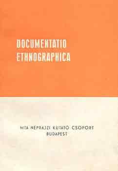 Földes László (szerk.) - Documentatio ethnographica 8.