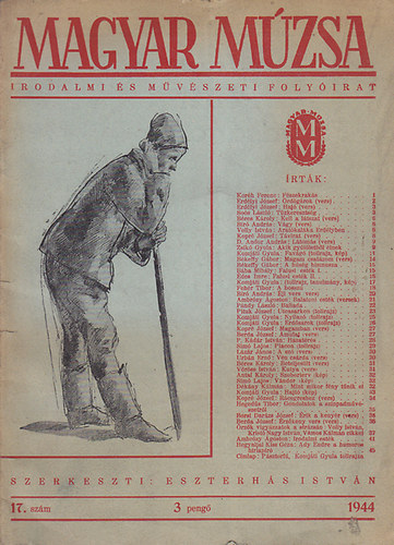 Magyar M�zsa - Irodalmi �s m�v�szeti foly�irat 1944. 17. sz�m
