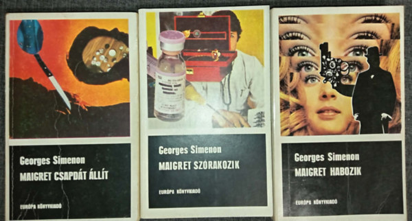 Georges Simenon - Maigret csapd�t �ll�t + Maigret sz�rakozik + Maigret habozik (3m�)