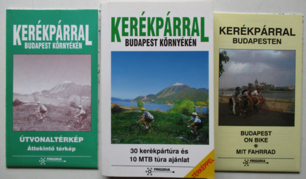 Szokoly Miklsn (szerk.) - Kerkprral Budapest krnykn (trkpmellklettel)