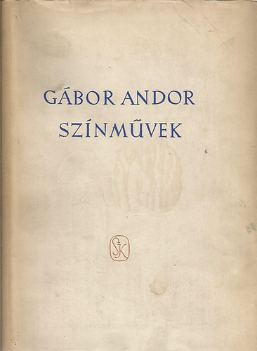 Gbor Andor - Sznmvek (Gbor)