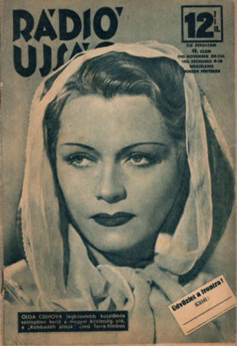 Laszgellner Ern� - R�di� Ujs�g 1942. november 27. 48. sz. XIX. �vfolyam