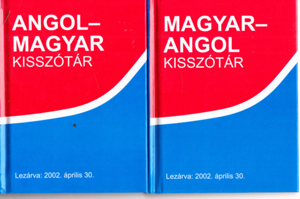 Vber Jnos dr. - Magyar-angol, angol-magyar kissztr I-II.
