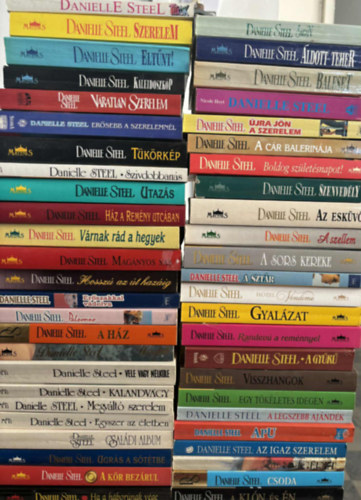 Danielle Steel, Nicole Hoyt - 49 db Danielle Steel romantikus ktet