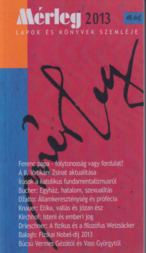 Mrleg - Lapok s knyvek szemlje 2013