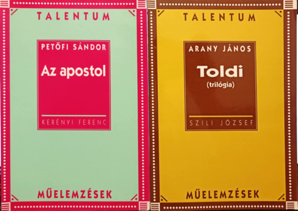 Petőfi Sándor, Arany János - Talentum műelemzések könyvcsomag