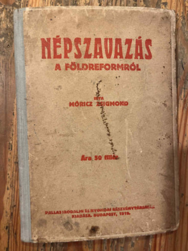 M�ricz Zsigmond - N�pszavaz�s a f�ldreformr�l