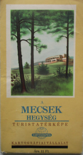 A Mecsek hegysg turistatrkpe