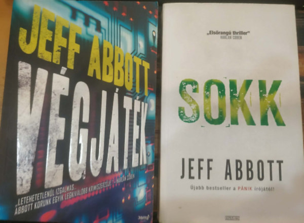 Jeff Abbott - 2 db Jeff Abbott: Sokk + V�gj�t�k