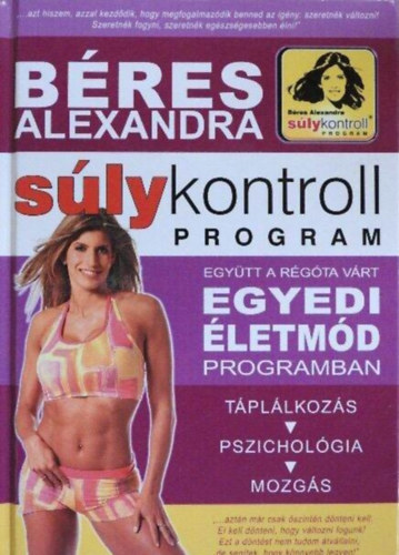 Bres Alexandra, Szab Bea (szerk.), Kubnyi Joln (lektor) - Slykontroll program - Egytt a rgta vrt egyedi letmd programban: Tpllkozs, pszicholgia, mozgs