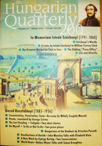 Zsfia Zachr (Editor) - The Hungarian Quarterly 200 Volume 51 - Winter 2010
