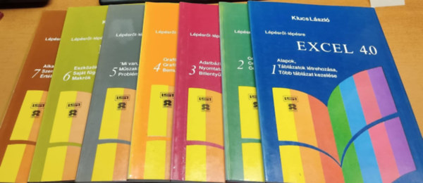 Klucs Lszl - 7 db Lpsrl-lpsre Excel 4.0 1-7. (I-VII.)