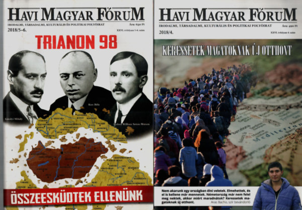 Csurka Istvn - Havi Magyar Frum 2018/4, 2018/5-6. szmok egytt.