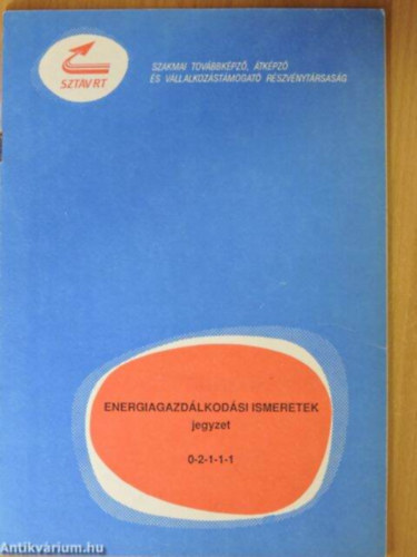 Tth Endre - Energiagazdlkodsi ismeretek jegyzet 0-2-1-1-1