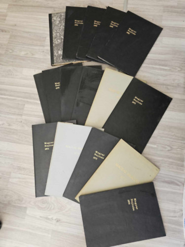 Magyar haj�z�s 1970-1985 (Egyben, 15 k�tetben!)